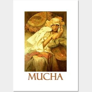 Muse by Alphonse Mucha Posters and Art